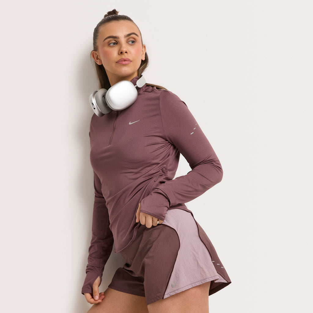 Women's Dri-FIT UV 1/4 Zip Running Top